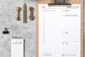 planner dzienny pdf