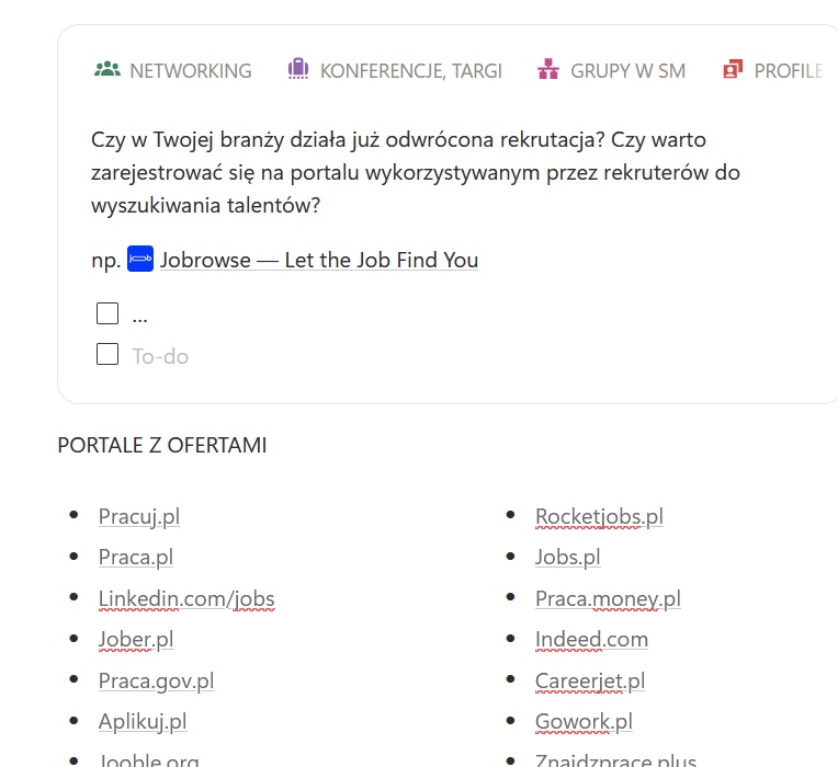 lista portali z ofertami pracy